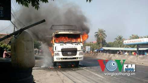 Hiện trường sự cố