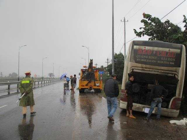 Hiện trường vụ tai nạn