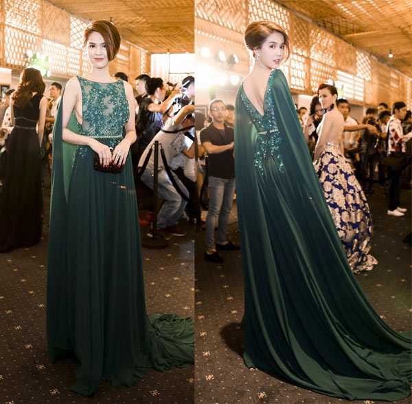 Xuất hiện tại một lễ trao giải ở TP HCM tối 26/1, Ngọc Trinh tỏa sáng lộng lẫy trong bộ đầm dáng cape yêu kiều, pha chất liệu xuyên thấu sexy và đính kết cầu kỳ của stylist Đỗ Long Xuất hiện tại một lễ trao giải ở TP HCM tối 26/1, Ngọc Trinh tỏa sáng lộng lẫy trong bộ đầm dáng cape yêu kiều, pha chất liệu xuyên thấu sexy và đính kết cầu kỳ của stylist Đỗ Long