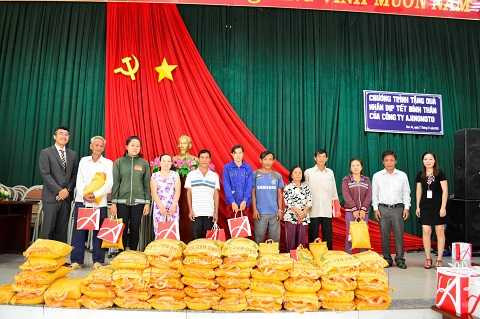 Công ty Ajinomoto Việt Nam luôn đồng hành cùng cộng đồng