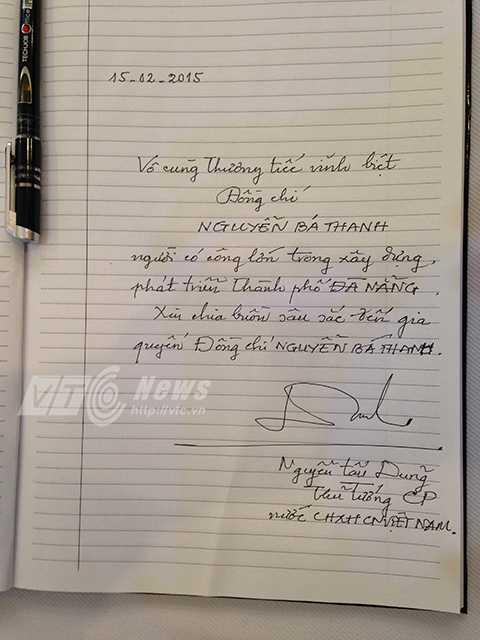 Nguyễn Bá Thanh, lễ viếng, ra đi, Bá Thanh, Đà Nẵng, đám tang ông Thanh