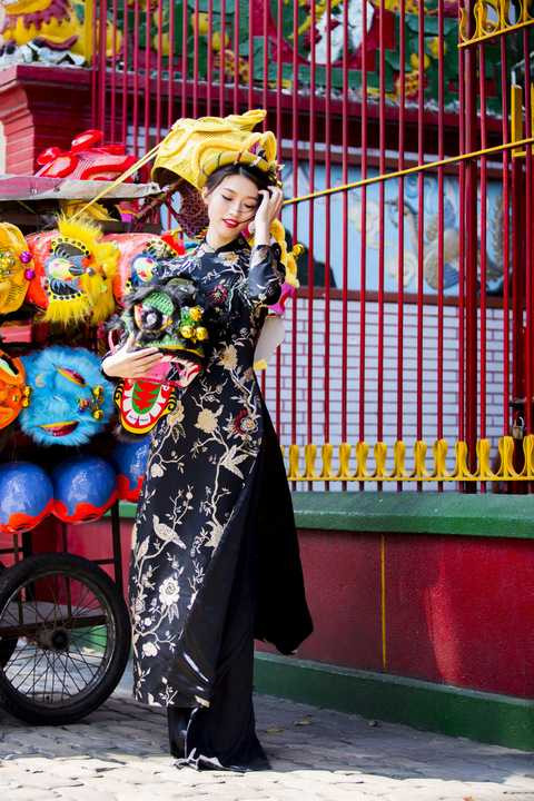 Chân dài 9x đang nỗ lực để hoàn thiện bản thân và ghi dấu ấn cá nhân trên sàn diễn.