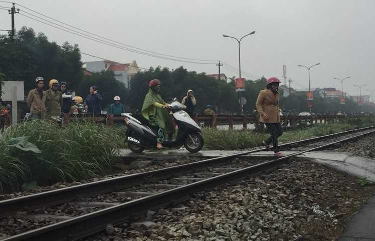 Địa điểm xảy ra vụ tai nạn.