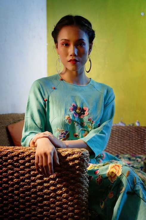 'Chim công làng múa' Hải Anh 4