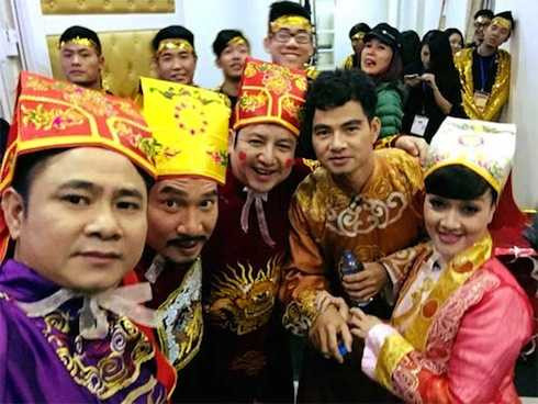 Sự góp mặt của các danh hài nổi tiếng đất Bắc đã tạo nên dấu ấn độc đáo cho chương trình.