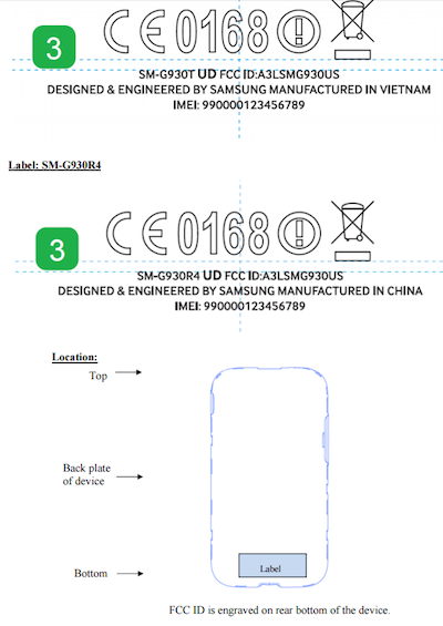Galaxy S7 của Samsung sẽ được sản xuất tại Việt Nam?