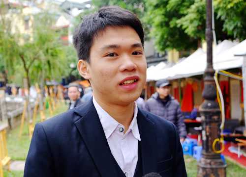 Ông đồ trẻ nhất Việt Nam