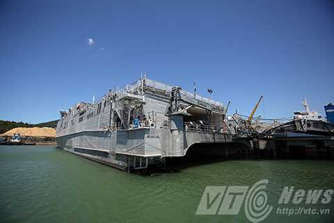 chiến hạm khủng, đến Đà Nẵng, tàu khu trục, hải quân, tuần dương, tên lửa, năm 2015