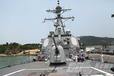 chiến hạm khủng, đến Đà Nẵng, tàu khu trục, hải quân, tuần dương, tên lửa, năm 2015