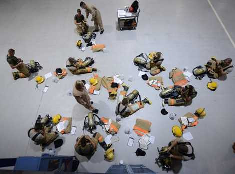 Các học viên được đào tạo cách sắp xếp và sử dụng đồ đạc Các học viên được đào tạo cách sắp xếp và sử dụng đồ đạc