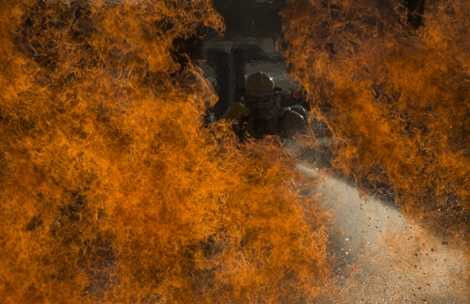 Bài đào tạo dập lửa bằng chất lỏng Bài đào tạo dập lửa bằng chất lỏng