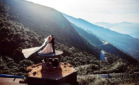 Những điểm chụp ảnh cưới, khó cưỡng, Đà Nẵng, Sơn Trà, Bà Nà