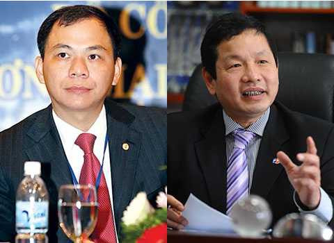 Ông Phạm Nhật Vượng và ông Trương Gia Bình Ông Phạm Nhật Vượng và ông Trương Gia Bình