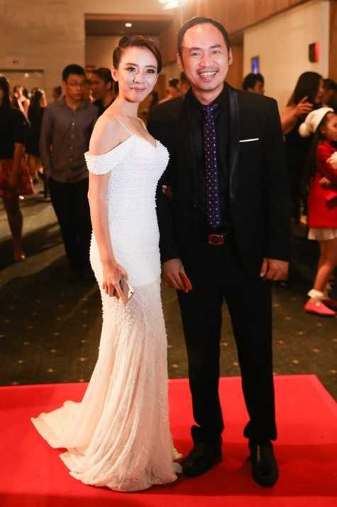 Thu Trang – Tiến Luật hỗ trợ nhau từ công việc đến chăm sóc gia đình. Ảnh: Hải An