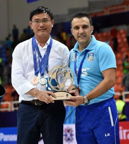 Bầu Tú và HLV Formoso - cặp đôi giúp futsal Việt Nam có những bước phát triển tích cực