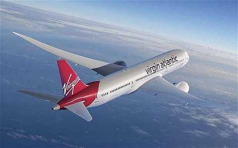 Máy bay của hãng Virgin Atlantic (ảnh: PA)