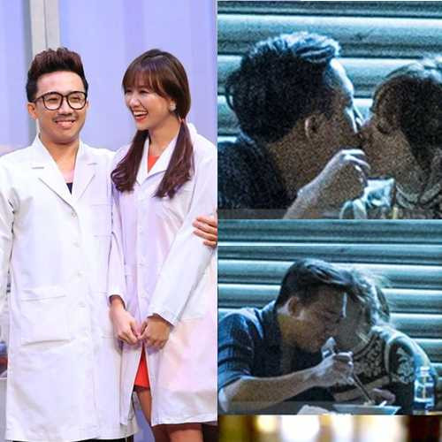 Nụ hôn 'gây bão' dư luận của Trường Giang - Quế Vân