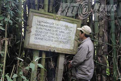 Hàng năm, cứ đến ngày 9/3, ông Tinh lại thắp một nén hương tưởng nhớ các nạn nhân