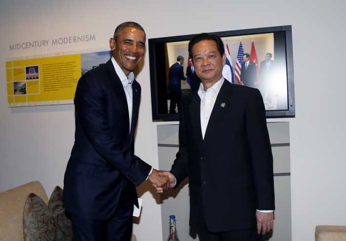 Thủ tướng Nguyễn Tấn Dũng hội kiến Tổng thống Obama