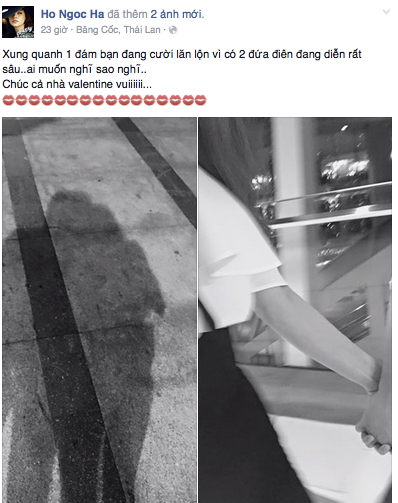  hà hồ và đại gia kim cương