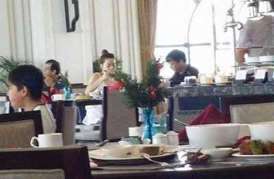 paparazzi đã bắt gặp được hình ảnh của Hồ Ngọc Hà và đại gia kim cương tại Hà Nội