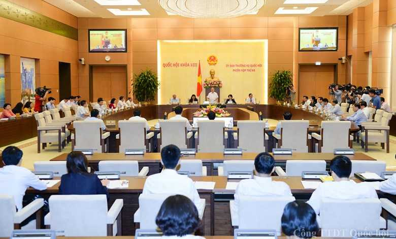 Một phiên họp Thường vụ Quốc hội