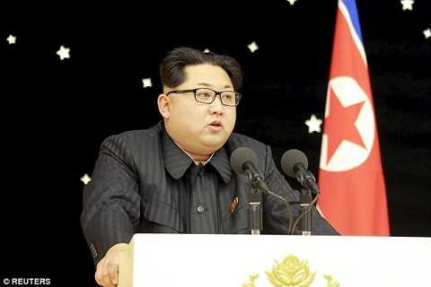 Nhà lãnh đạo Triều Tiên phát biểu tại buổi đại tiệc