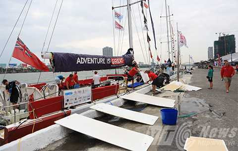 Ấn tượng, thuyền buồm, đua thuyền quốc tế, Clipper Race, Đà Nẵng