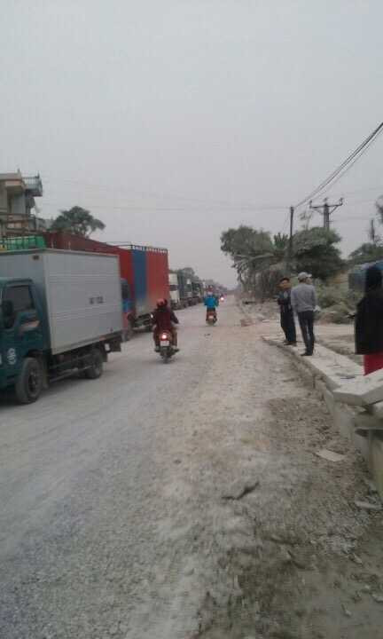 Việc người dân chặn đường gây ùn tắc nghiêm trọng nhiều km