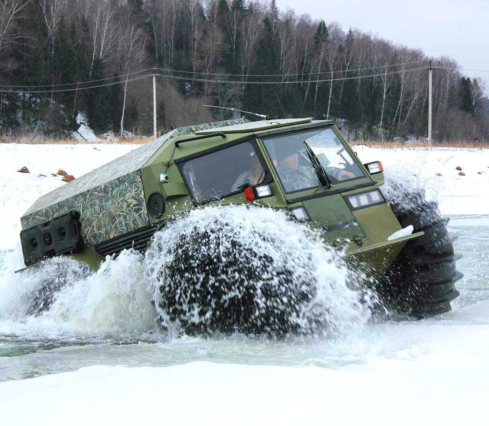 Sherp ATV - Chiếc xe được cho là sinh ra để chống chọi với điều kiện hậu tận thế nếu nó xảy ra