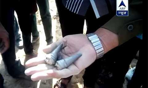 Mảnh vỡ kim loại kỳ lạ được phát hiện ở hiện trường