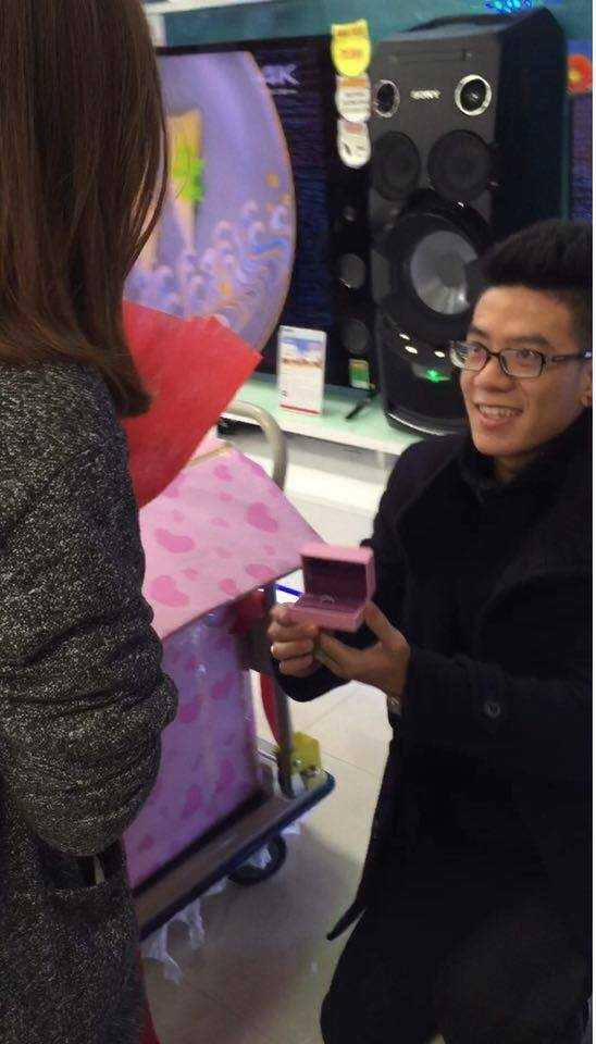 Cầu hôn lãng mạn