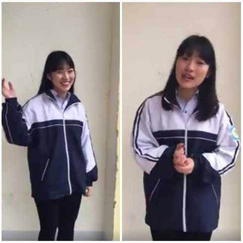Nhan sắc nữ sinh xứ Nghệ giả tiếng nước ngoài như thật gây 'bão' mạng