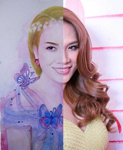 Chàng trai 9x vẽ tranh như thật