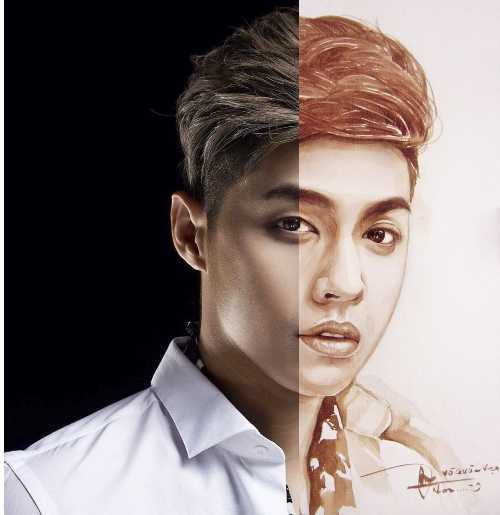 Chàng trai 9x vẽ tranh như thật