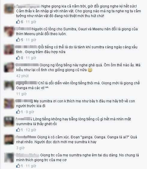 Khán giả phàn nàn vì 'Cô dâu 8 tuổi' đổi người lồng tiếng