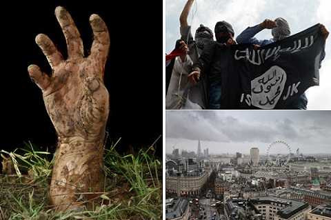 Các chuyên gia lo ngại IS đang âm mưu biến phương tây thành một nghĩa địa xác sống