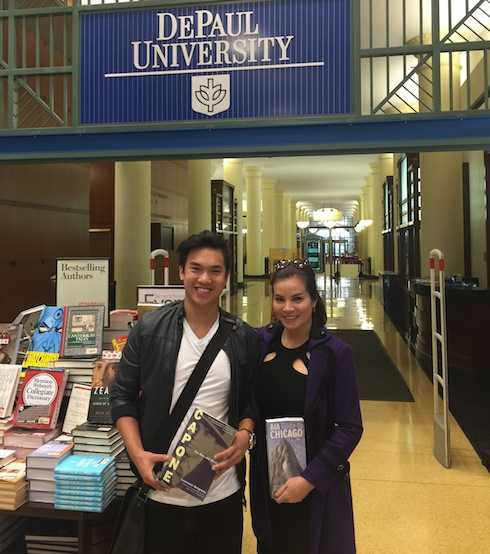 Hoa hậu Kim Hồng sang Mỹ một năm để chăm sóc cho con trai.