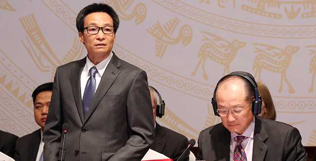 Phó Thủ tướng Vũ Đức Đam phát biểu tại buổi lễ. Ảnh: VGP/Đình Nam 