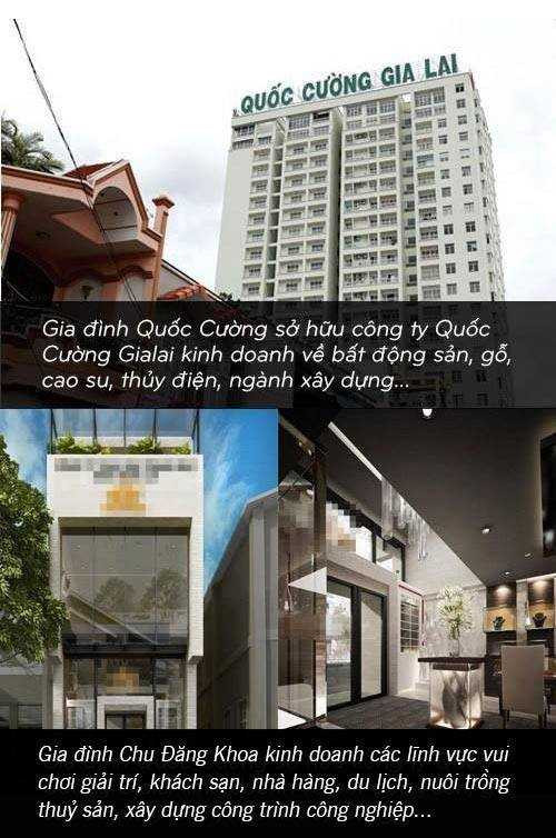 Gia đình của hai đại gia đều nắm trong tay những khối tài sản kếch xù đến từ lợi nhuận của nhiều lĩnh vực <a href='https://vtcnews.vn/kinh-te.1.0.html' >kinh doanh</a>.