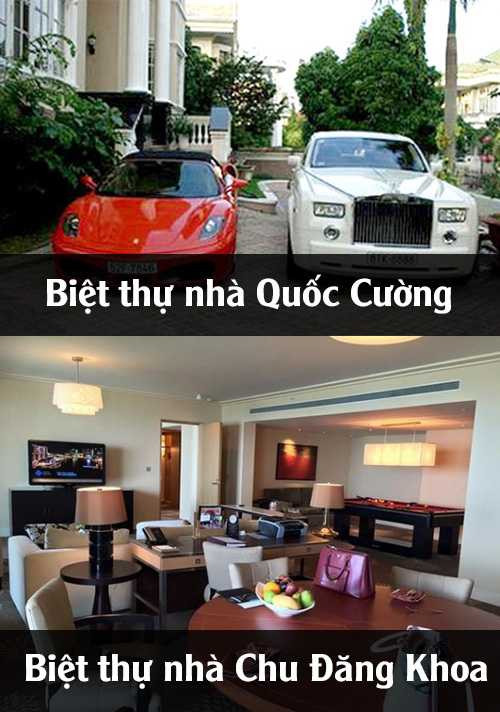 tài sản khổng lồ của Chu Đăng Khoa và Quốc Cường