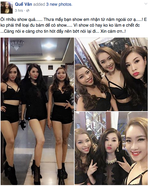 Quế Vân thách thức Trường Giang