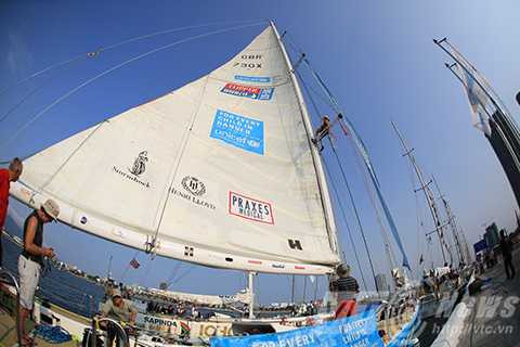 Đoàn thuyền buồm, Clipper, diễu hành, trên sông Hàn, Đà Nẵng