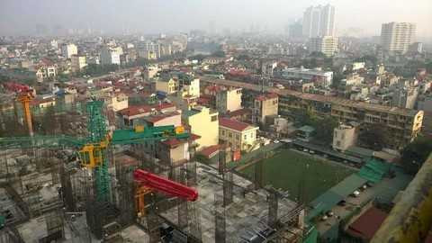 View hướng Đông chêch Nam của dự án Five Star Garden View hướng Đông chêch Nam của dự án Five Star Garden