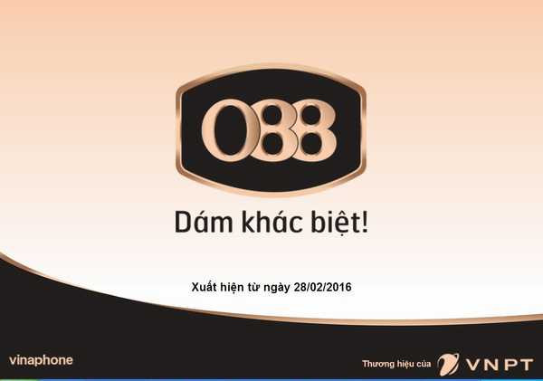 Giao diện của website http://088.vinaphone.vn mà khách hàng có thểđăng ký để sử dụng đầu số song phát 088