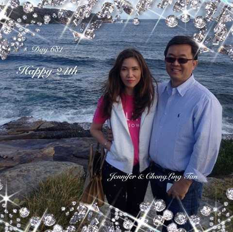 Bà Yen Li Chong và chồng