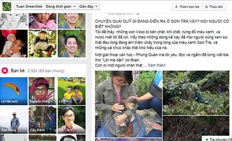 Rừng Sơn Trà, bị phá, cơ quan chức năng không hề hay biết?