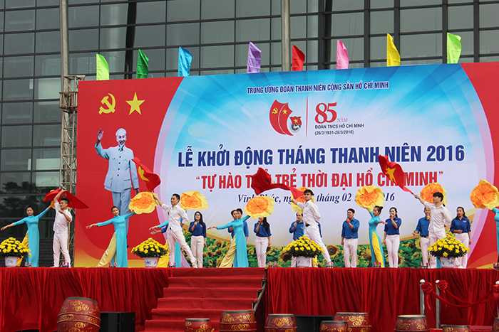 Lễ khởi động tháng thanh niên 2016