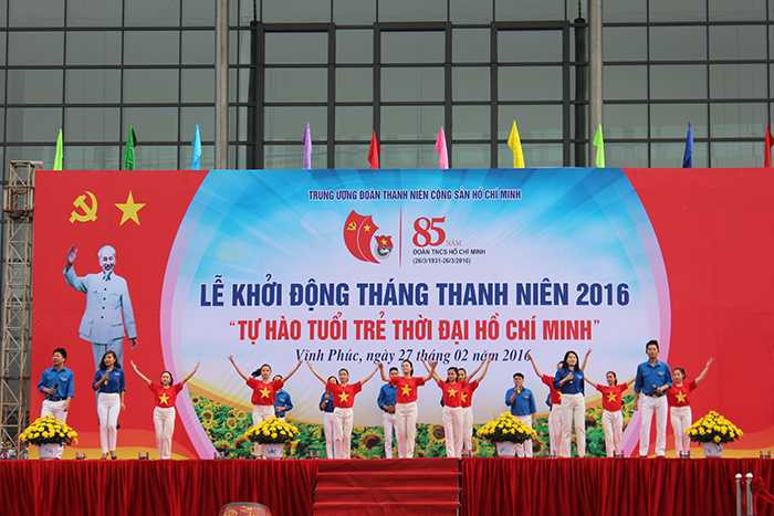 Lễ khởi động tháng thanh niên 2016