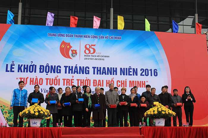 Lễ khởi động tháng thanh niên 2016